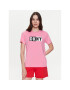 DKNY Sport Tricou DP2T5894 Roz Classic Fit - Pled.ro