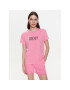 DKNY Sport Tricou DP2T6749 Roz Classic Fit - Pled.ro