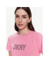 DKNY Sport Tricou DP2T6749 Roz Classic Fit - Pled.ro