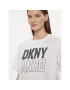 DKNY Sport Tricou DP2T8559 Alb Relaxed Fit - Pled.ro