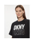 DKNY Sport Tricou DP2T8559 Negru Boxy Fit - Pled.ro