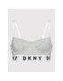 DKNY Sutien cu armătură DK4521 Gri - Pled.ro