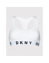 DKNY Sutien top DK4519 Alb - Pled.ro