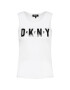 DKNY Top D35R21 D Alb Regular Fit - Pled.ro