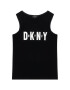 DKNY Top D35R21 D Negru Regular Fit - Pled.ro