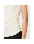 DKNY Top P3AH7QKR Écru Regular Fit - Pled.ro