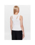 DKNY Top P3BSAH25 Alb Slim Fit - Pled.ro