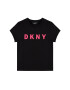 DKNY Tricou D35Q47 S Negru Regular Fit - Pled.ro