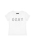 DKNY Tricou D35R23 D Alb Regular Fit - Pled.ro