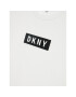 DKNY Tricou D35R93 M Alb Regular Fit - Pled.ro