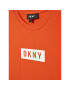 DKNY Tricou D35R93 S Portocaliu Regular Fit - Pled.ro