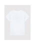 DKNY Tricou D35S30 S Alb Regular Fit - Pled.ro