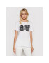 DKNY Tricou P02HBCNA Alb Regular Fit - Pled.ro