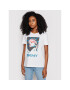 DKNY Tricou P0DBFCNA Alb Regular Fit - Pled.ro