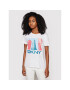 DKNY Tricou P0DBHCNA Alb Regular Fit - Pled.ro