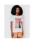 DKNY Tricou P0EBZCNA Alb Regular Fit - Pled.ro