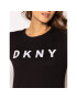 DKNY Tricou W3276CNA Negru Regular Fit - Pled.ro