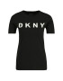 DKNY Tricou W3276CNA Negru Regular Fit - Pled.ro