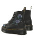 Dr. Martens Bocanci Sinclair Floral 27734001 Negru - Pled.ro