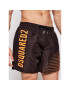 Dsquared2 Underwear Pantaloni scurți pentru înot D7B543710.96550 Negru Regular Fit - Pled.ro