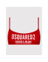 Dsquared2 Underwear Bikini partea de sus D6BZ63110.61338 Roșu - Pled.ro