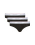 Dsquared2 Underwear Set 3 perechi de slipuri Brief DCX610040 Negru - Pled.ro