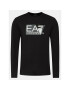 EA7 Emporio Armani Longsleeve 3DPT64 PJ03Z 1200 Negru Regular Fit - Pled.ro