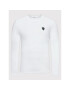 EA7 Emporio Armani Longsleeve 8NPT09 PJNQZ 1100 Alb Slim Fit - Pled.ro