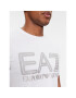 EA7 Emporio Armani Tricou 3DPT37 PJMUZ 1100 Alb Regular Fit - Pled.ro