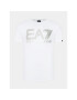 EA7 Emporio Armani Tricou 3DPT37 PJMUZ 1100 Alb Regular Fit - Pled.ro