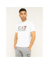 EA7 Emporio Armani Tricou 3HPT05 PJ03Z 1100 Alb Regular Fit - Pled.ro