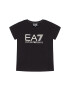 EA7 Emporio Armani Tricou 3KFT51 FJ2HZ 1200 Negru Regular Fit - Pled.ro