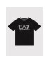 EA7 Emporio Armani Tricou 3LBT53 BJ02Z 1200 Negru Regular Fit - Pled.ro