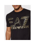 EA7 Emporio Armani Tricou 3LPT20 PJFFZ 0208 Negru Regular Fit - Pled.ro