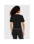 EA7 Emporio Armani Tricou 3LTT13 TJDLZ 1200 Negru Cropped Fit - Pled.ro