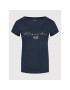 EA7 Emporio Armani Tricou 3LTT16 TJCRZ 1554 Bleumarin Regular Fit - Pled.ro