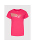 EA7 Emporio Armani Tricou 3LTT31 TJDSZ 1410 Roz Regular Fit - Pled.ro