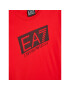 EA7 Emporio Armani Tricou 3RBT53 BJ02Z 1451 Roșu Regular Fit - Pled.ro