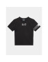 EA7 Emporio Armani Tricou 3RBT55 BJ02Z 0210 Negru Regular Fit - Pled.ro