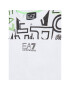 EA7 Emporio Armani Tricou 3RBT57 BJ02Z 1100 Alb Regular Fit - Pled.ro