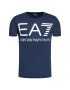 EA7 Emporio Armani Tricou 6KPT23 PJ6EZ 1554 Bleumarin Regular Fit - Pled.ro