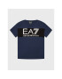 EA7 Emporio Armani Tricou 6LBT58 BJ02Z 1554 Bleumarin Regular Fit - Pled.ro