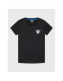 EA7 Emporio Armani Tricou 6LBT60 BJ02Z 1200 Negru Regular Fit - Pled.ro