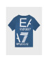 EA7 Emporio Armani Tricou 6LBT62 BJ02Z 1568 Albastru Regular Fit - Pled.ro