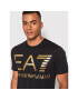 EA7 Emporio Armani Tricou 6LPT24 PJ7CZ 0208 Negru Regular Fit - Pled.ro