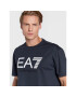 EA7 Emporio Armani Tricou 6LPT39 PJEEZ 1578 Bleumarin Regular Fit - Pled.ro