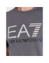 EA7 Emporio Armani Tricou 6LPT39 PJEEZ 1977 Gri Regular Fit - Pled.ro