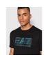 EA7 Emporio Armani Tricou 6LPT81 PJM9Z 1200 Negru Regular Fit - Pled.ro