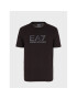 EA7 Emporio Armani Tricou 6RPT71 PJM9Z 1200 Negru Regular Fit - Pled.ro