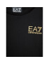 EA7 Emporio Armani Tricou 8NBT51 BJ02Z 0200 Negru Regular Fit - Pled.ro